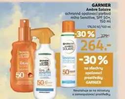 Rossmann Garnier ambre solair opalovací mlha nabídka