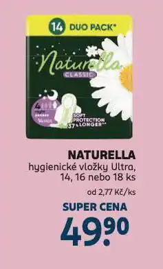 Rossmann Naturella hygienické vložky nabídka