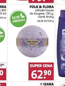 Rossmann Folk & flor přírodní koule do koupele nabídka
