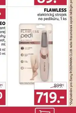 Rossmann Flawless elektrický strojek na pedikúru nabídka