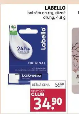 Rossmann Labello balzám na rty nabídka