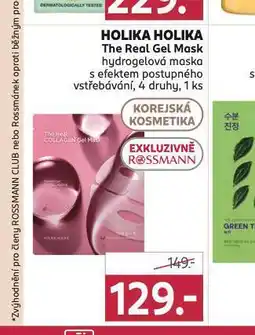 Rossmann Holika holika maska nabídka