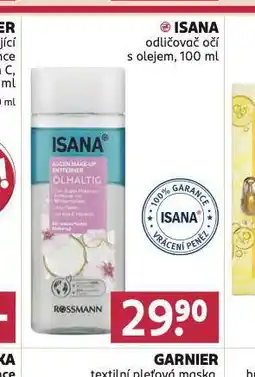 Rossmann Isana odličovač očí nabídka
