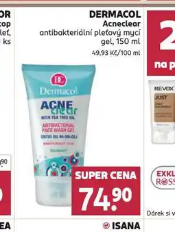 Rossmann Dermacol acneclear pleťový mycí gel nabídka