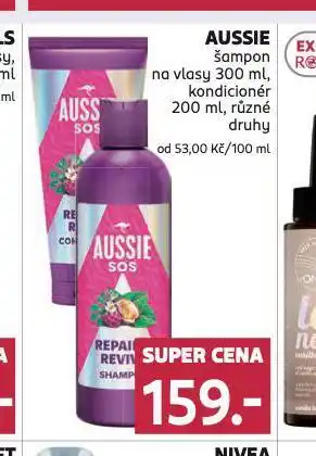 Rossmann Aussie šampon, kondicioner nabídka
