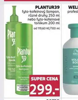 Rossmann Plantur39 šampon, tonikum nabídka