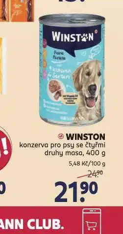 Rossmann Winston konzerva pro psy nabídka