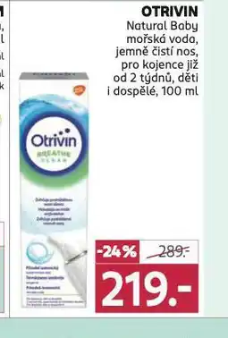 Rossmann Otrivin mořská voda nabídka