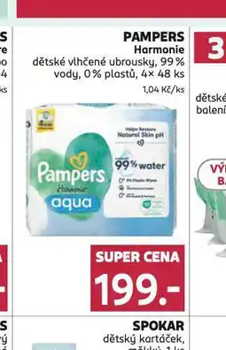 Rossmann Pampers dětské vlhčené ubrousky nabídka