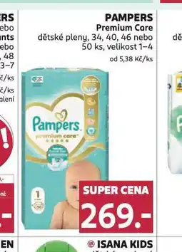 Rossmann Pampers dětské plenky nabídka