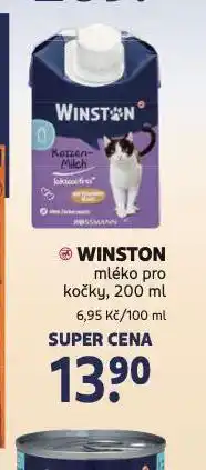 Rossmann Winston mléko pro kočky nabídka