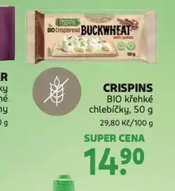 Rossmann Crispins bio křehké chlebíčky nabídka