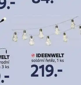 Rossmann Solární řetěz nabídka
