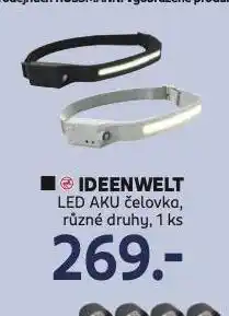 Rossmann Led aku čelovka nabídka