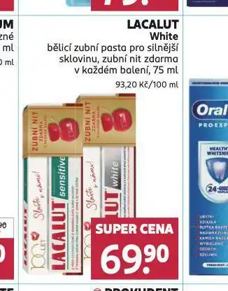 Rossmann Lacalut white zubní pasta nabídka