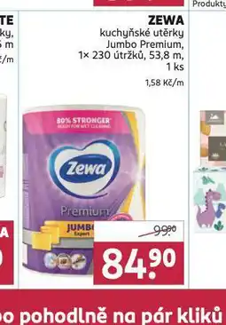 Rossmann Zewa kuchyňské utěrky nabídka