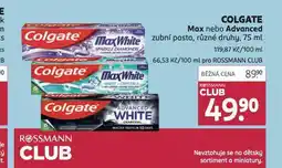 Rossmann Colgate zubní pasta nabídka