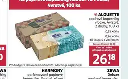 Rossmann Alouette papírocé kapesníky nabídka
