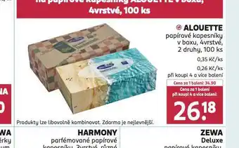 Rossmann Alouette papírocé kapesníky nabídka
