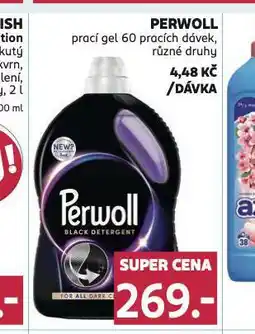Rossmann Perwoll prací gel nabídka