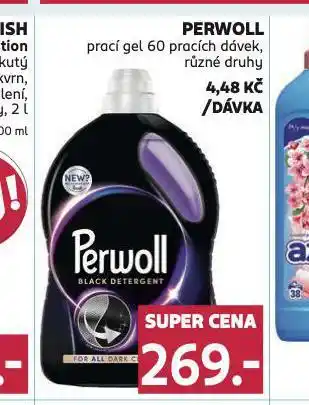 Rossmann Perwoll prací gel nabídka