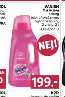 Rossmann Vanish oxi action tekutý odstraňovač skvrn nabídka