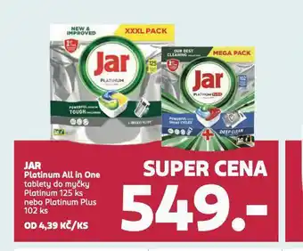 Rossmann Jar platinum all in one kapsle do myčky nabídka