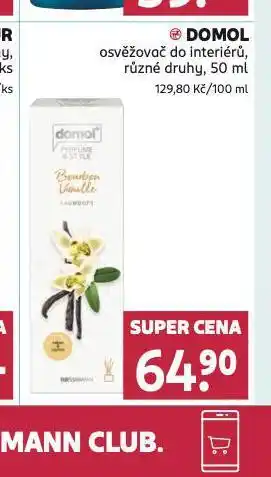 Rossmann Domol osvěžovač do inetriérů nabídka