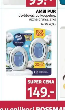 Rossmann Ambi pur osvěžovač do koupelny nabídka