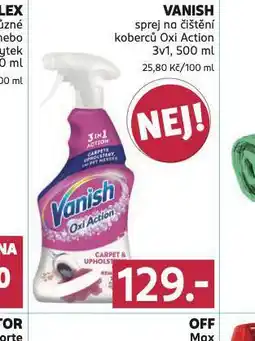 Rossmann Vanish sprej na čištění koberců nabídka