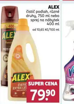 Rossmann Alex čistič podlah nabídka