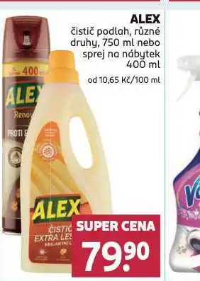 Rossmann Alex čistič podlah nabídka