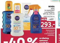 Rossmann Nivea sprej na opalování nabídka