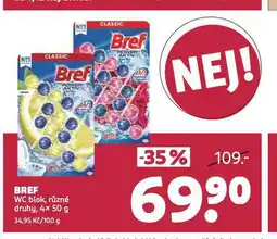 Rossmann Bref wc blok nabídka