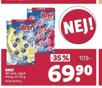 Rossmann Bref wc blok nabídka