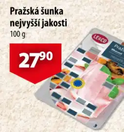 CBA Pražská šunka nejvyšší jakosti nabídka
