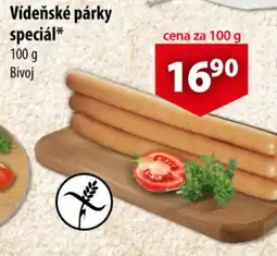CBA Vídeňské párky speciál nabídka