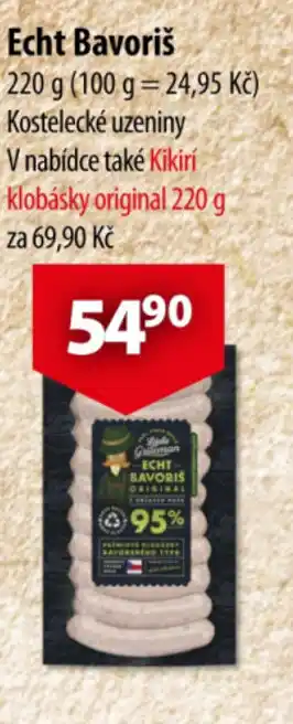 CBA Echt Bavoriš nabídka