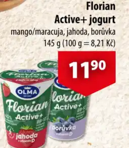 CBA OLMA Florian Active+jogurt nabídka
