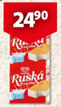 CBA Ruská zmrzlina nabídka