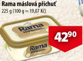 CBA Rama máslová příchuť nabídka