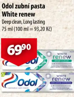 CBA ODOL zubní pasta White renew nabídka