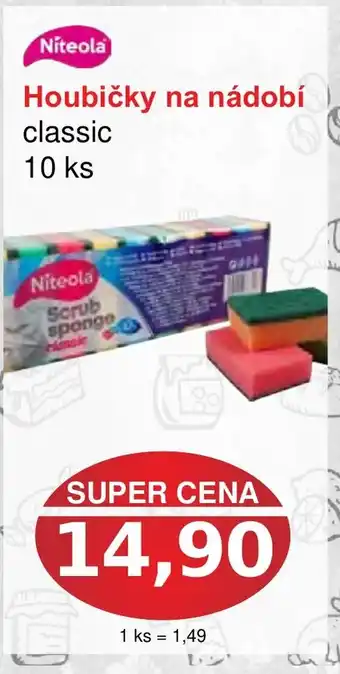 PLUS JIP Houbičky na nádobí nabídka