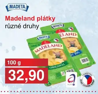 PLUS JIP MADETA Madeland plátky nabídka