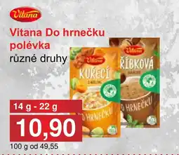 PLUS JIP Vitana Do hrnečku polévka nabídka