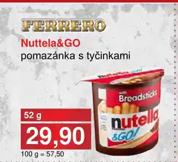 PLUS JIP Nuttela&Go nabídka