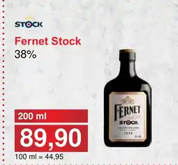 PLUS JIP Fernet Stock 38% nabídka