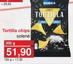 PLUS JIP Tortilla chips nabídka