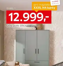 XXXLutz Šatní skříň nabídka