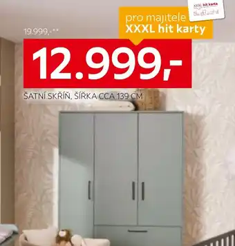 XXXLutz Šatní skříň nabídka
